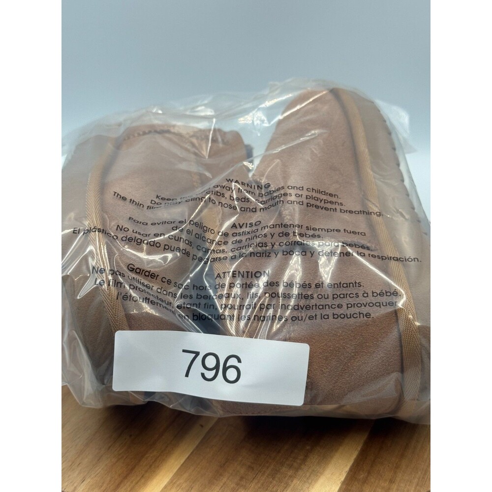 ASPEN Boots Women's 7.5 Brown Suede Lined Slip On Ankle Booties Boots - Picture 10 of 10